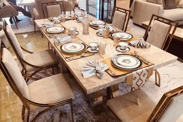 Metal Dining Table
