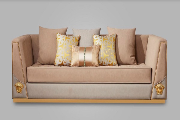 Versace Cream Sofa
